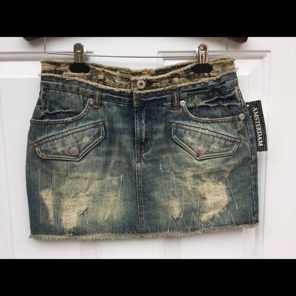 By deep Los Angeles Dresses & Skirts - Denim Mini Skirt